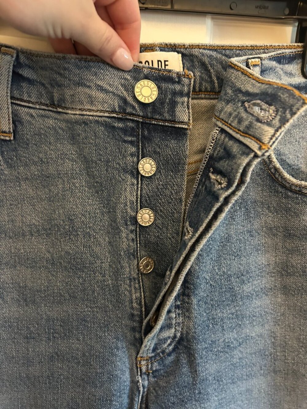 AGOLDE Riley High Rise Straight Crop Jeans - Picture 4 of 6